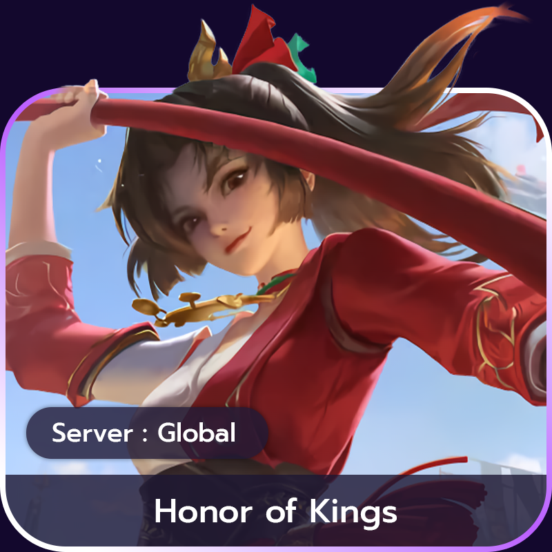เติมเกม Honor of Kings (HOK) [Server Global]