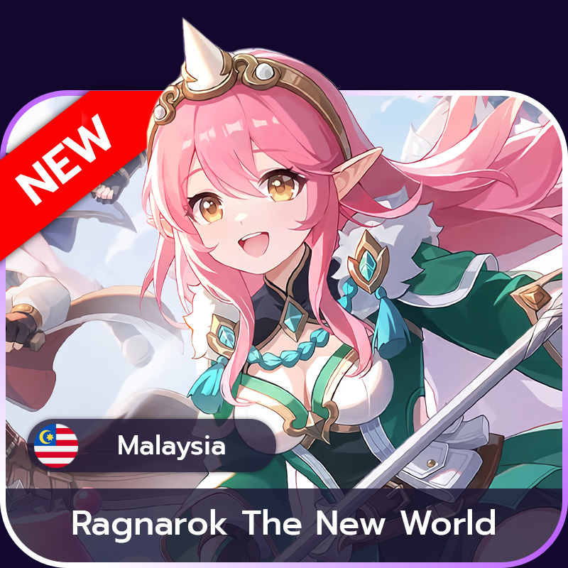 เติมเกม Ragnarok The New World (ROW) **REGION: มาเลเซีย**